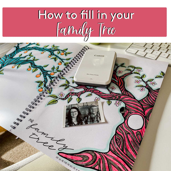 Grandparents Memory Book - How to do your family tree