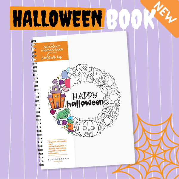 We love holidays - our new Halloween memory book