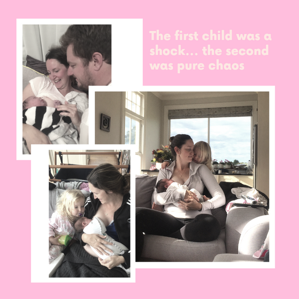 The first child was a shock… the second is pure and utter chaos