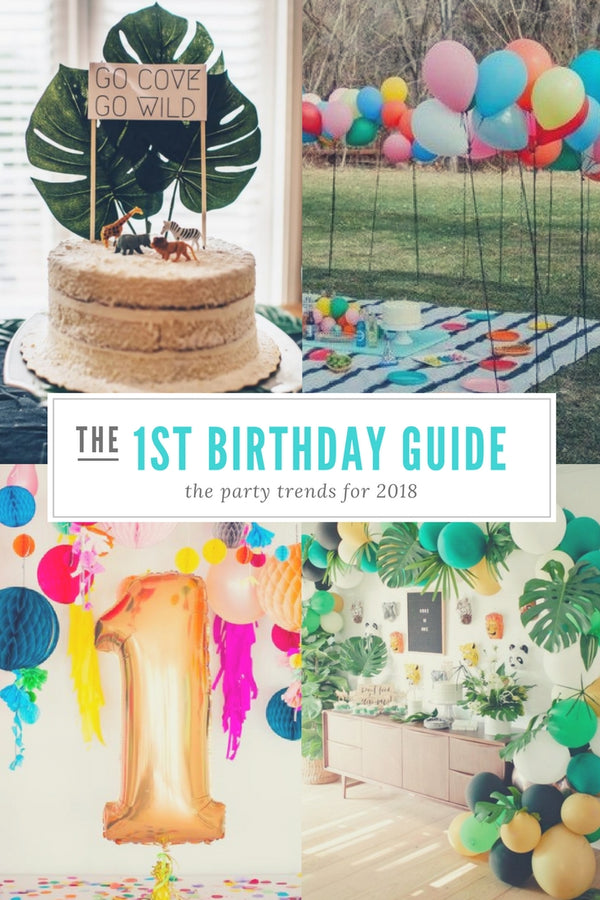 First Birthday Trends for 2018