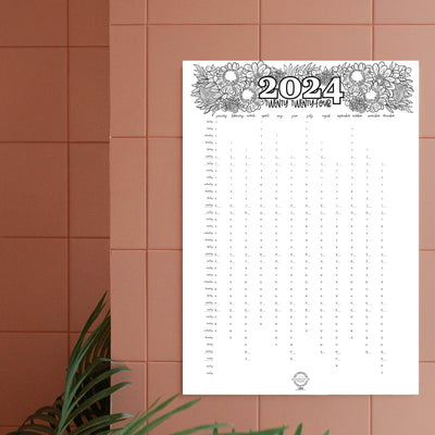 2024 Wall Calendar {digital download}