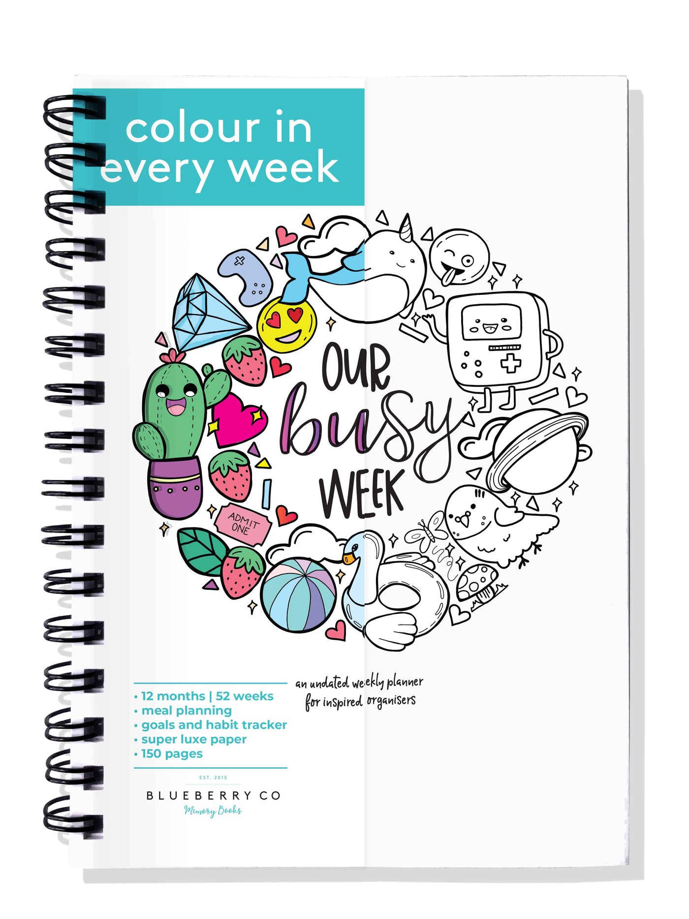 2024 Our Busy Week - A5 Weekly Planner