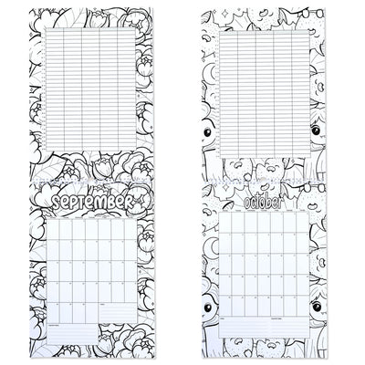 2026 Family Calendar / Colour-Me-In Calendar to Keep Your Family Organised