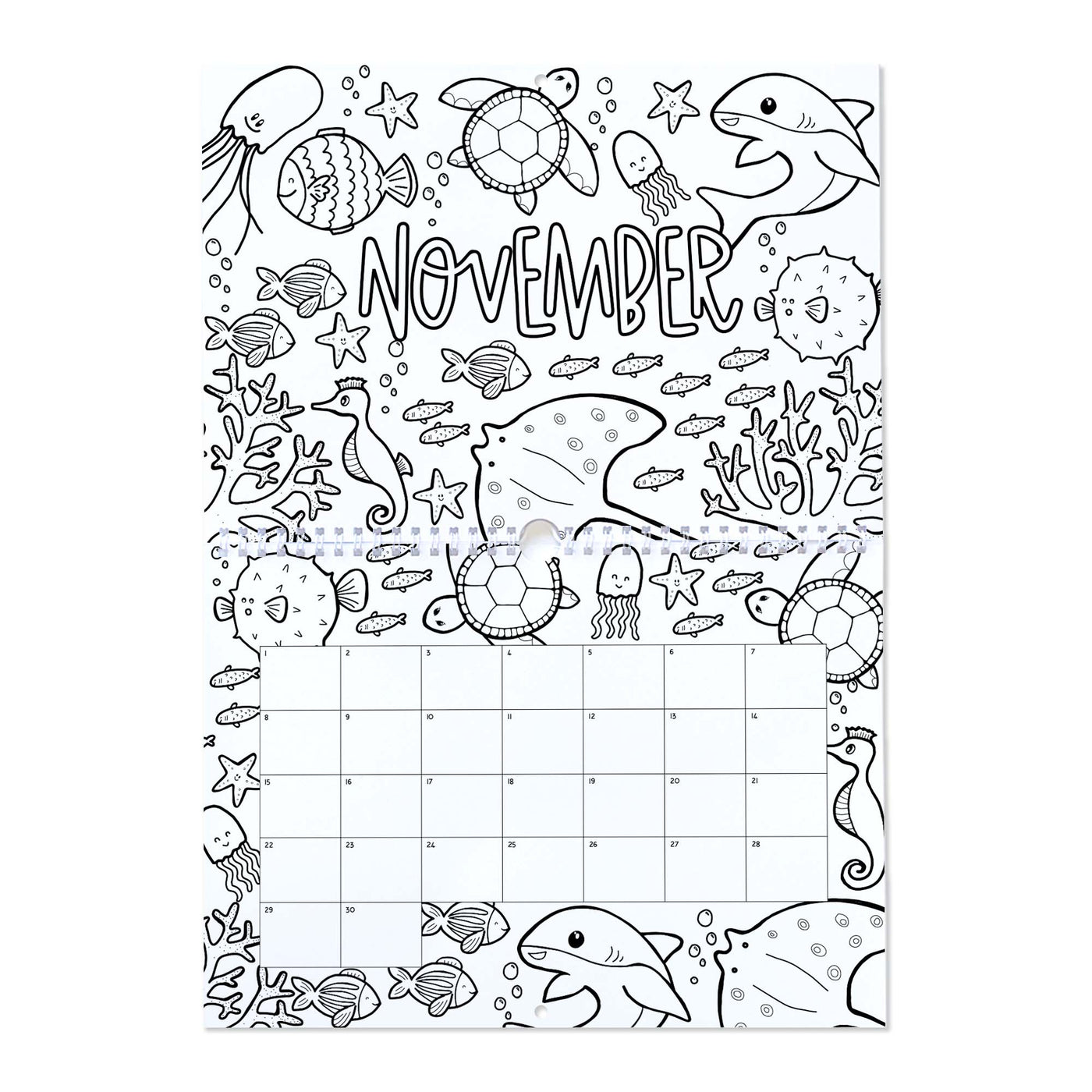 JUMBO Birthday and Anniversary Calendar