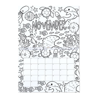 JUMBO Birthday and Anniversary Calendar