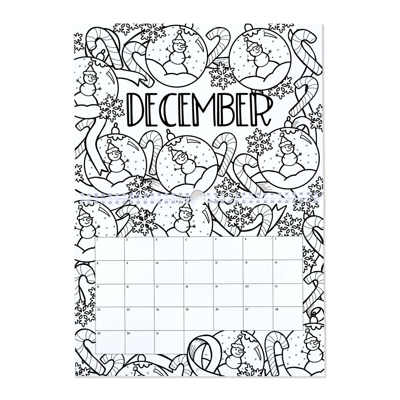 JUMBO Birthday and Anniversary Calendar