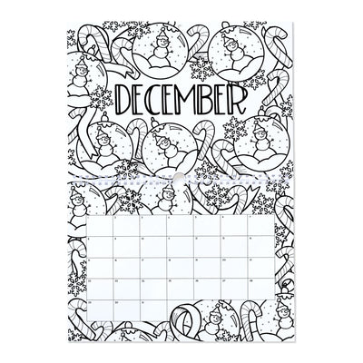 JUMBO Birthday and Anniversary Calendar