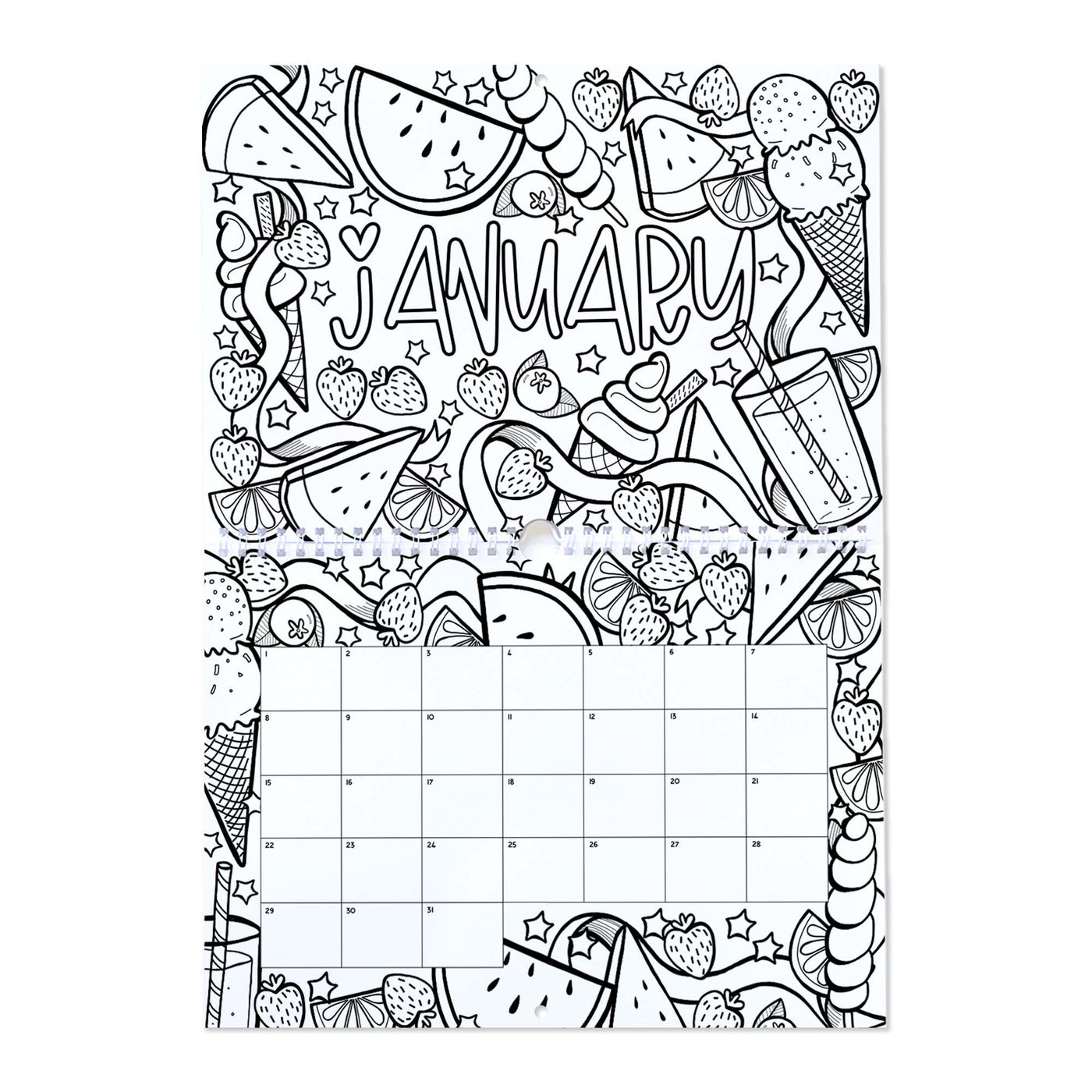 JUMBO Birthday and Anniversary Calendar