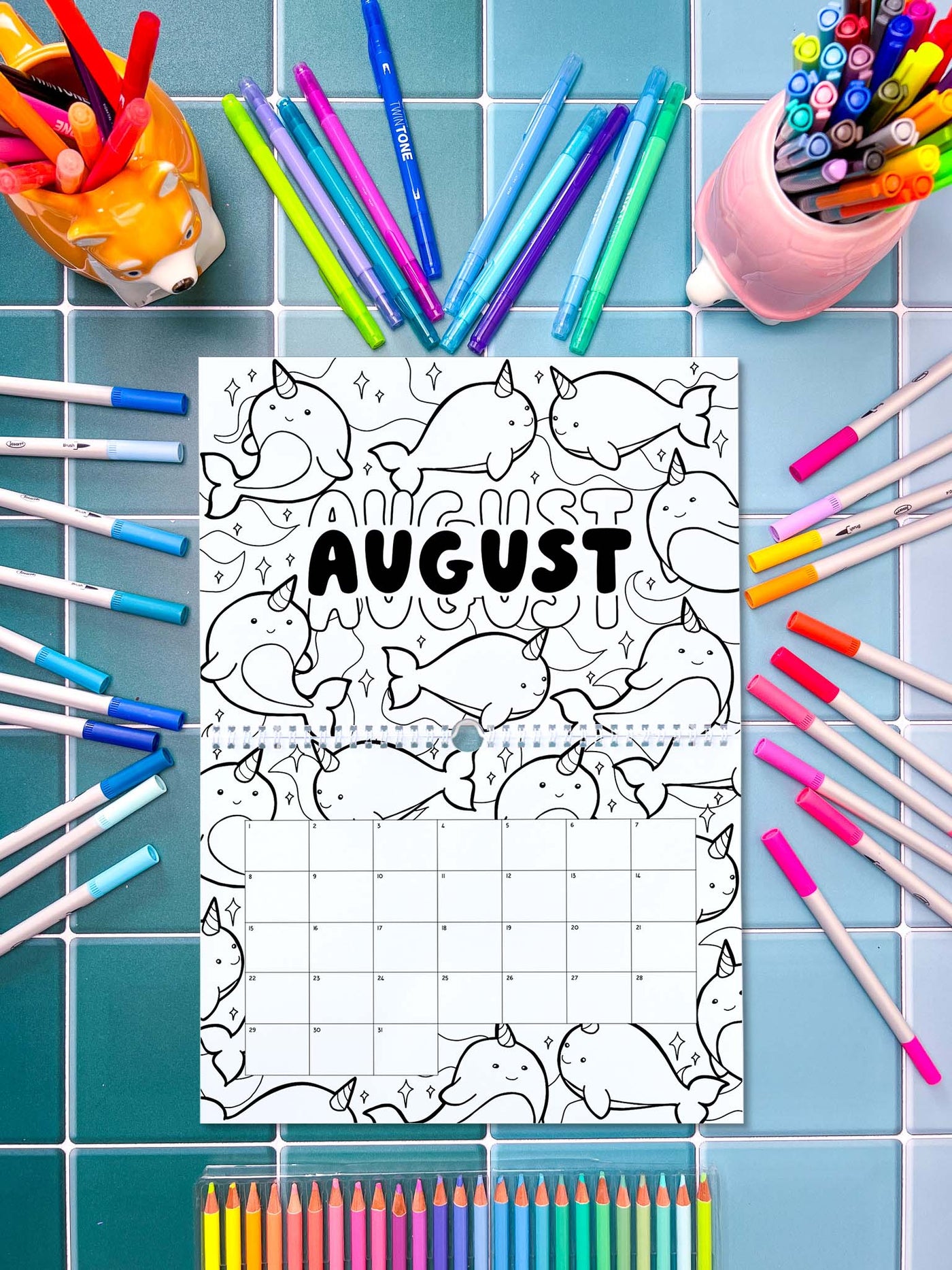 JUMBO Birthday and Anniversary Calendar
