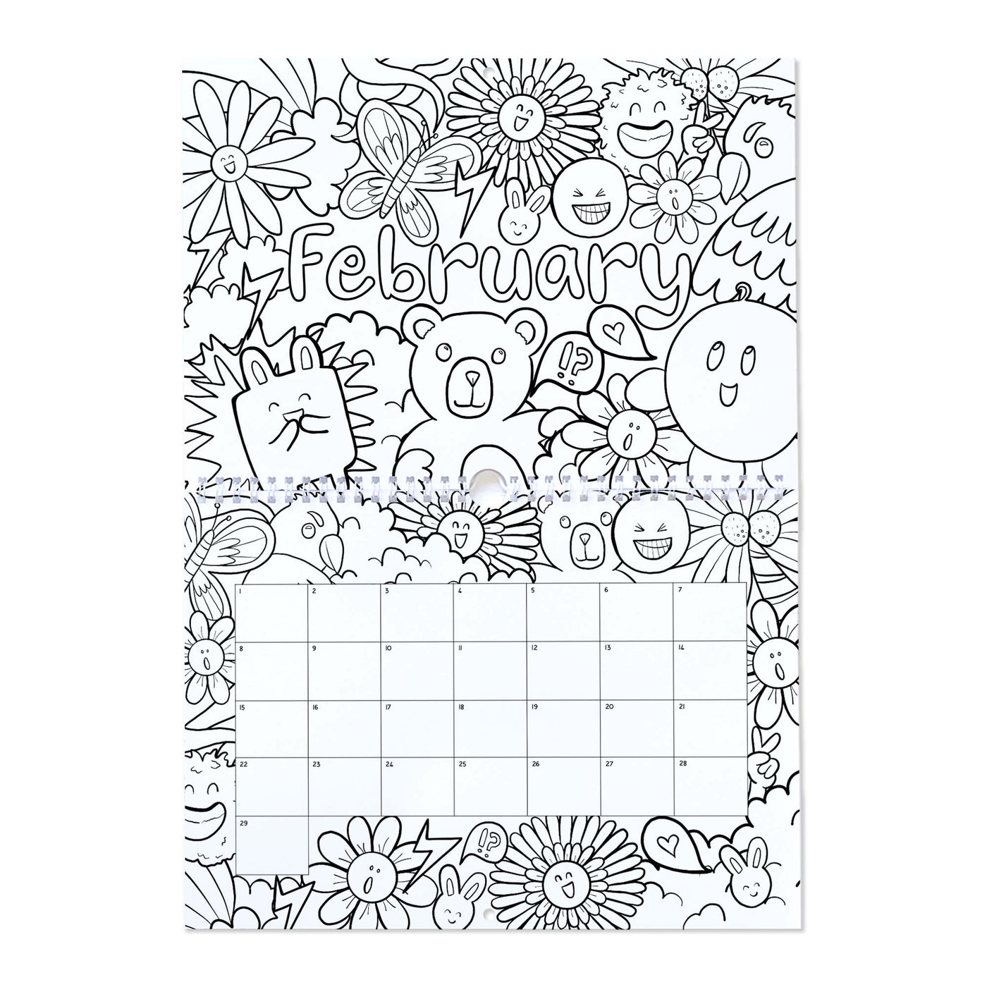 JUMBO Birthday and Anniversary Calendar
