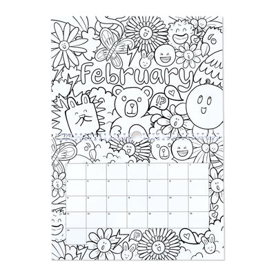 JUMBO Birthday and Anniversary Calendar