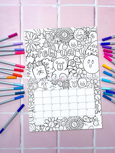 JUMBO Birthday and Anniversary Calendar