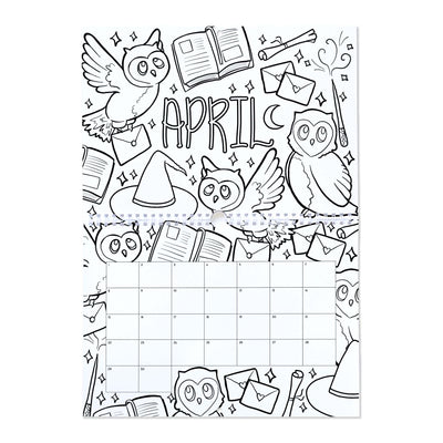 JUMBO Birthday and Anniversary Calendar