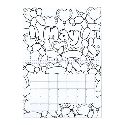 JUMBO Birthday and Anniversary Calendar