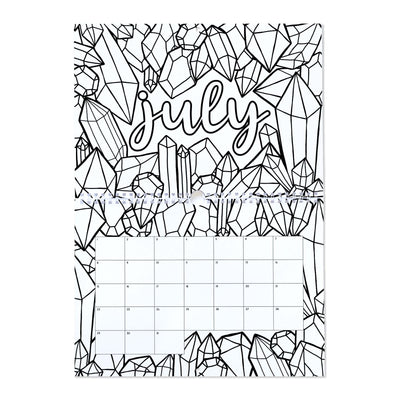 JUMBO Birthday and Anniversary Calendar