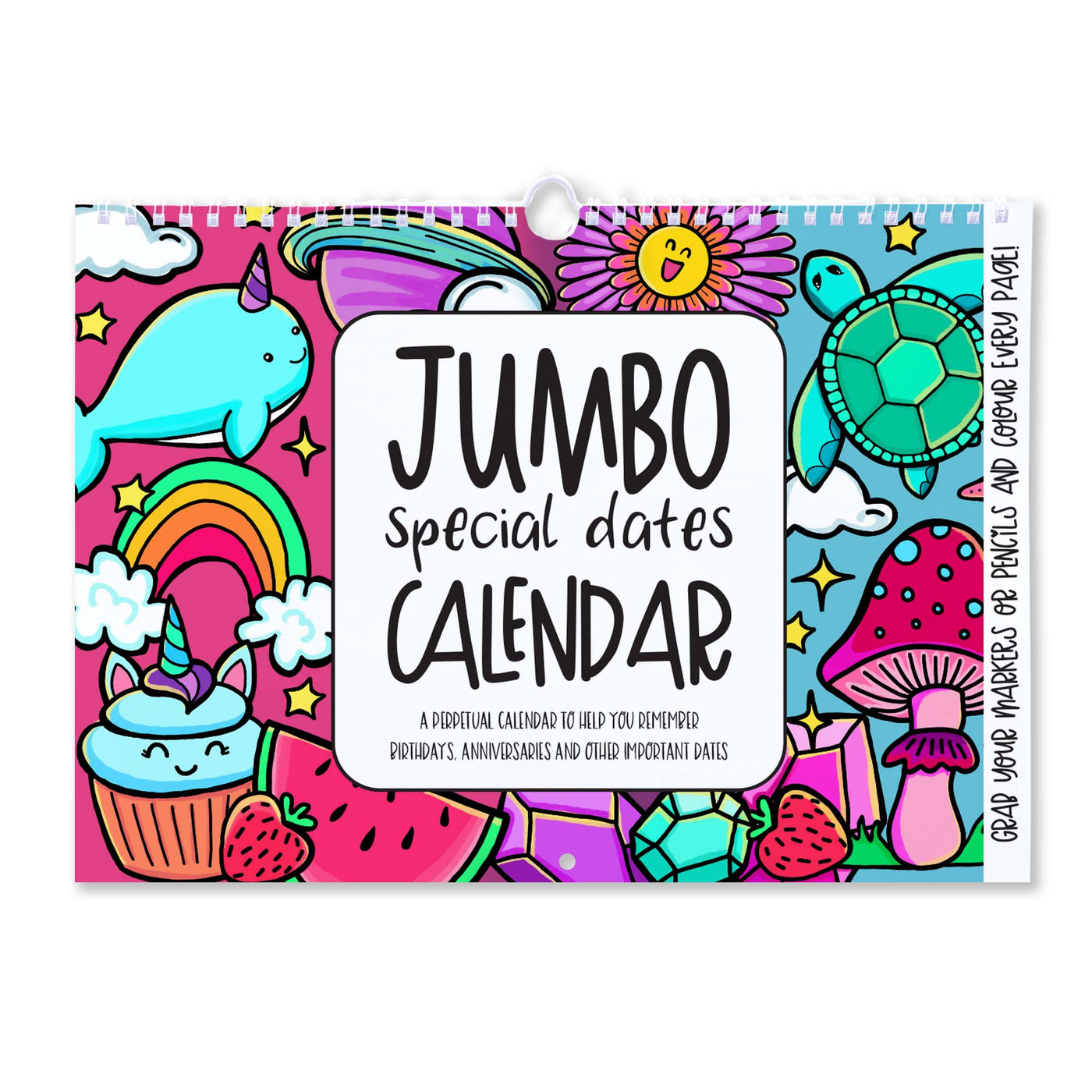 JUMBO Birthday and Anniversary Calendar