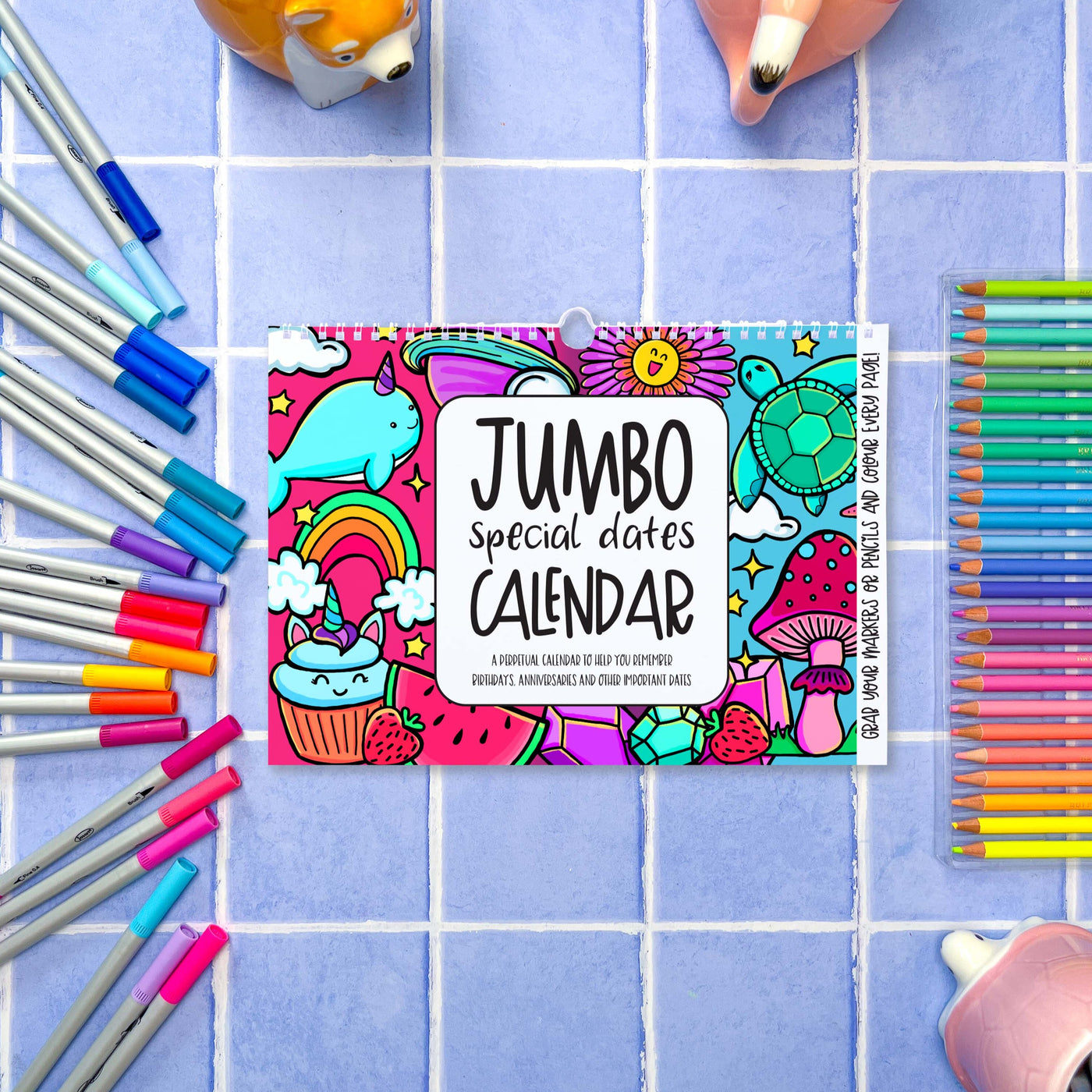 JUMBO Birthday and Anniversary Calendar