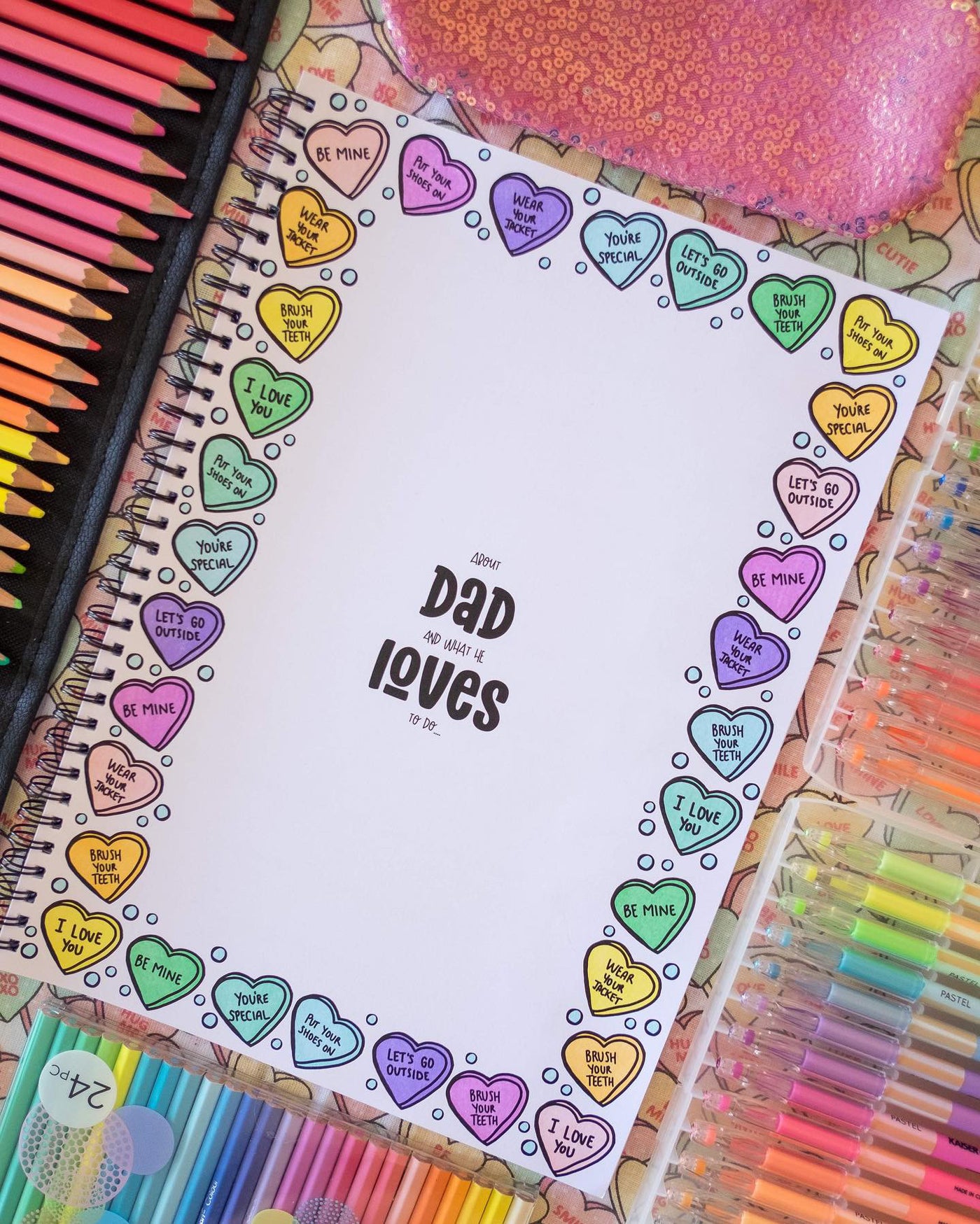 Adventures with Dad - A Memory Book for Dad and his Mini-Me | Blueberry Co