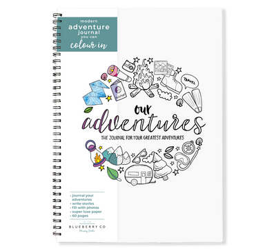Our Adventures - The Adventure Journal for Everyone | Blueberry Co