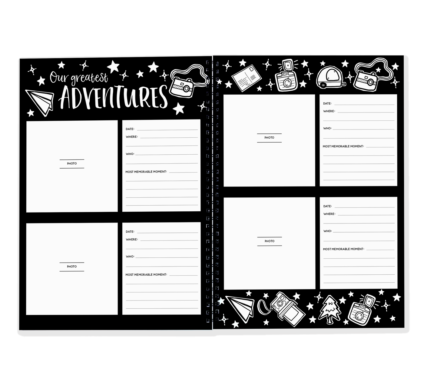 Our Adventures - The Adventure Journal for Everyone | Blueberry Co