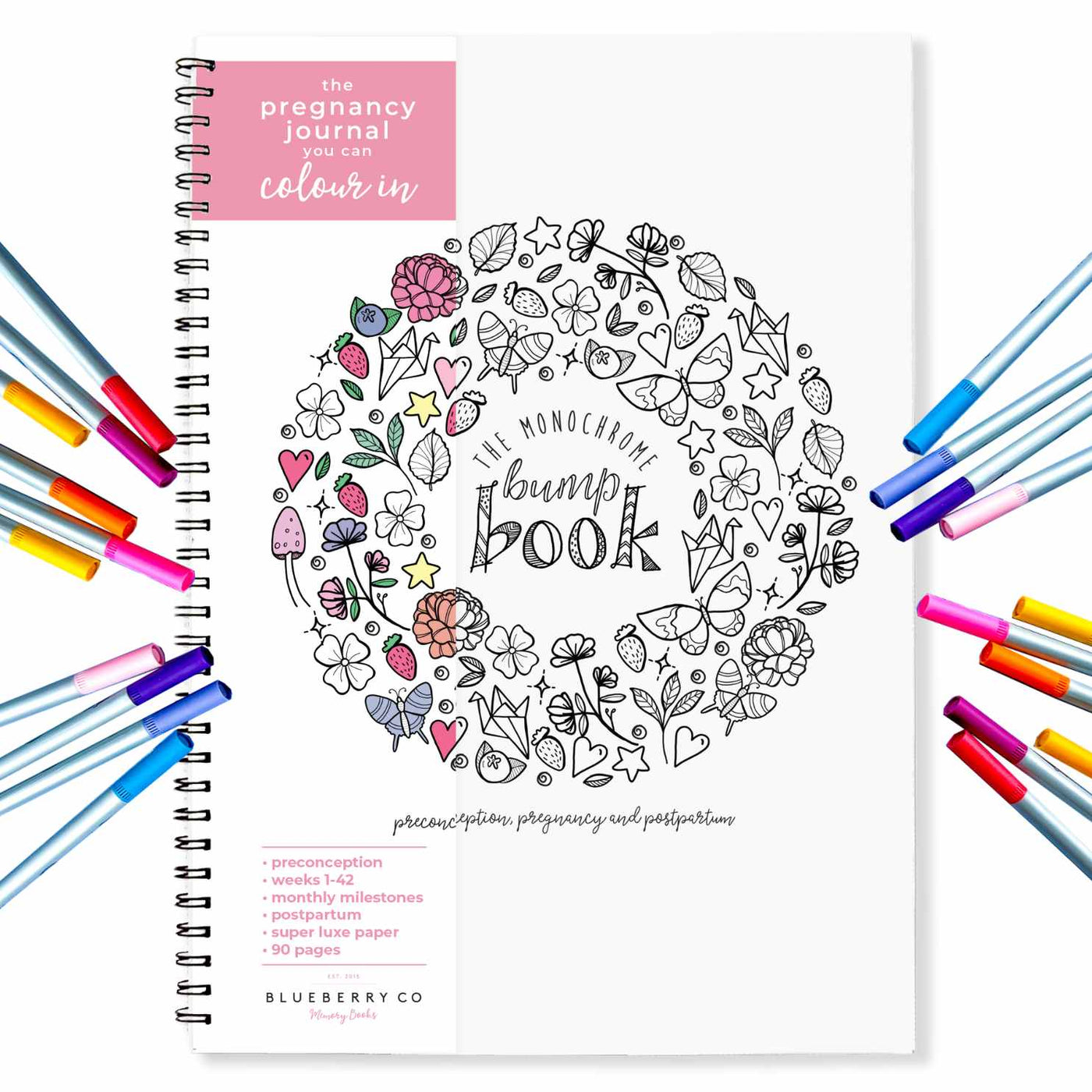 The Monochrome Bump Book | Blueberry Co