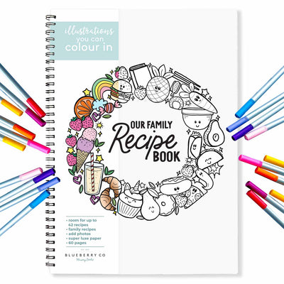 The Family Recipe Book | Blueberry Co