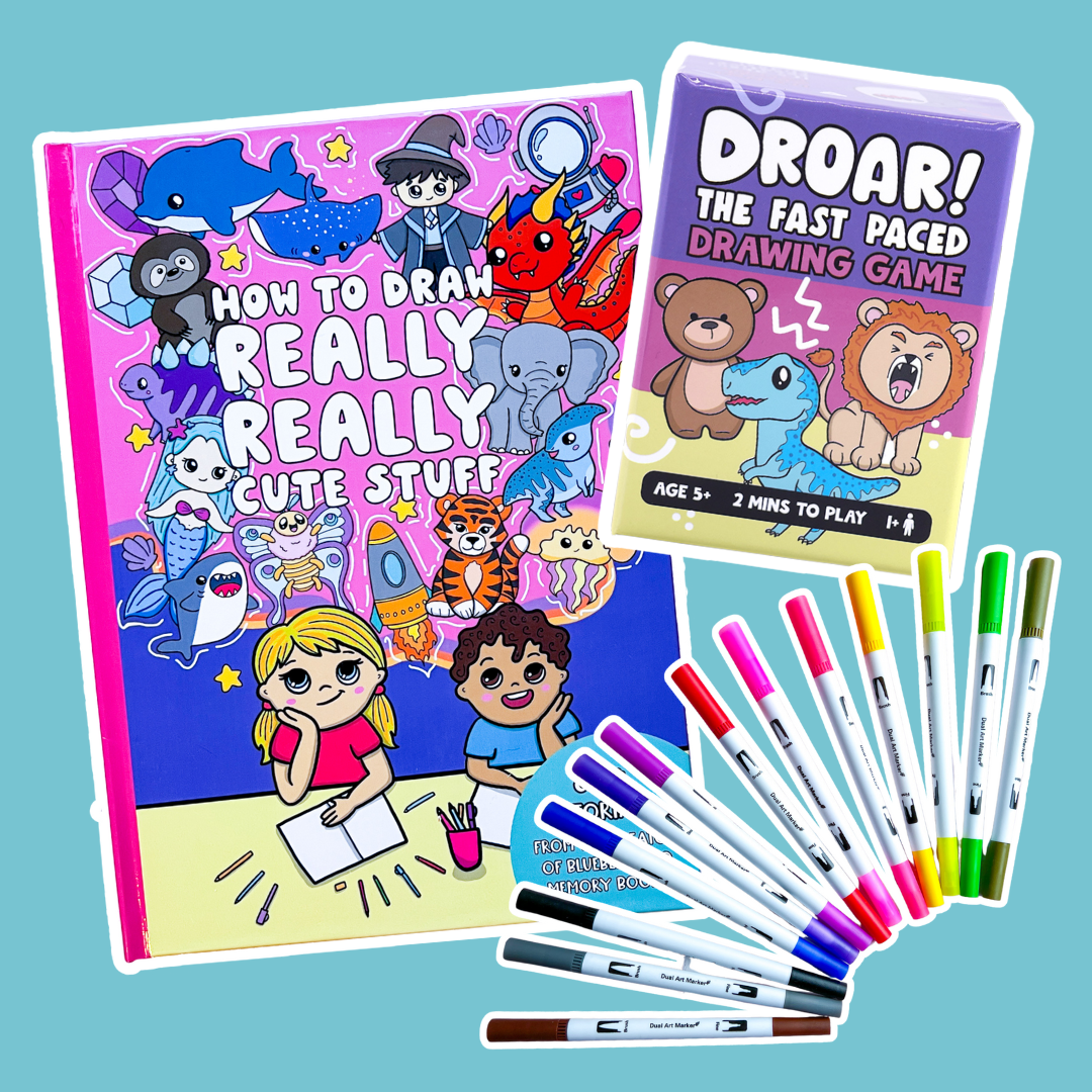 Draw, Play + Pop-of-Colour Kit (Featuring NEW DROAR!)