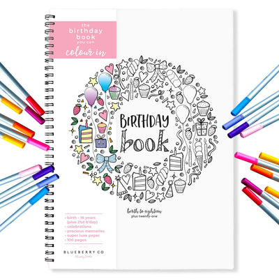 Birthday Book | Blueberry Co