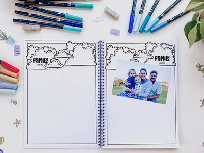 Adventures with Dad - A Memory Book for Dad and his Mini-Me | Blueberry Co