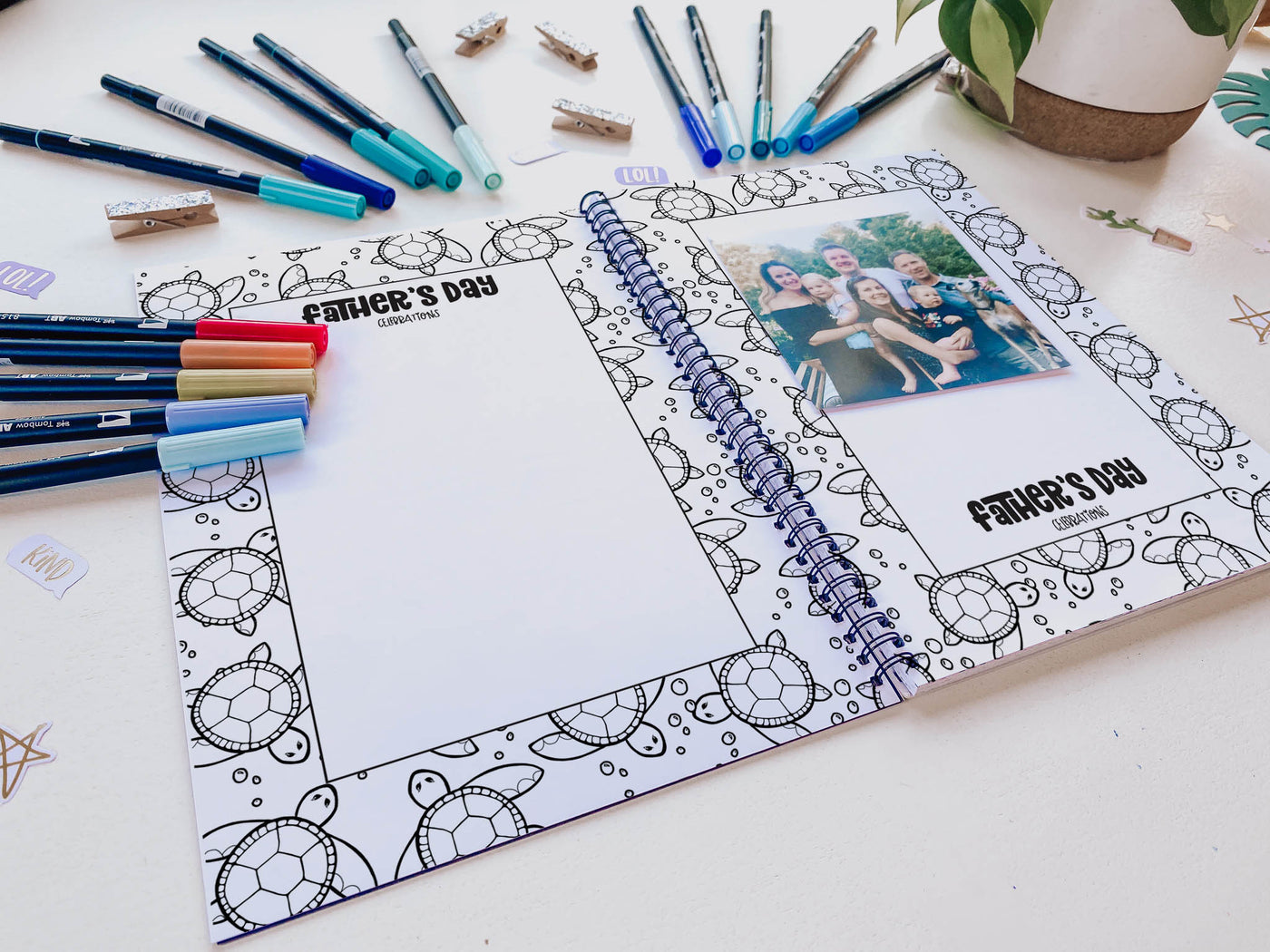 Adventures with Dad - A Memory Book for Dad and his Mini-Me | Blueberry Co