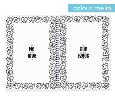 Adventures with Dad - A Memory Book for Dad and his Mini-Me | Blueberry Co