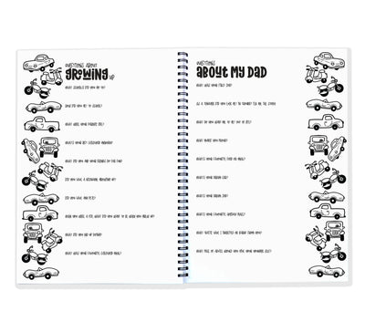 Adventures with Dad - A Memory Book for Dad and his Mini-Me | Blueberry Co