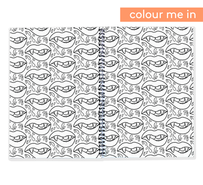 Halloween Book - Spooky Memory Book you can Colour In | Blueberry Co