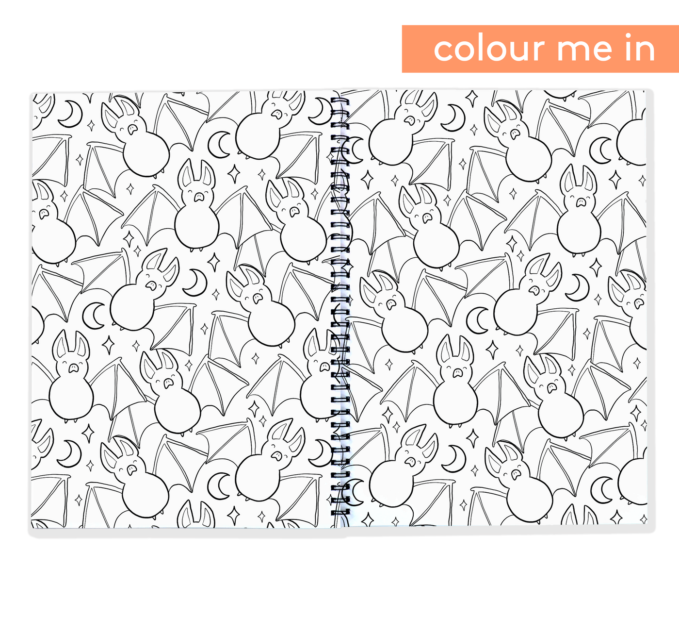 Halloween Book - Spooky Memory Book you can Colour In | Blueberry Co