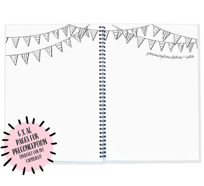 Blueberry Co Pregnancy Journal: The best modern pregnancy diary you can colour in! Suitable for IVF diary and same-sex families!